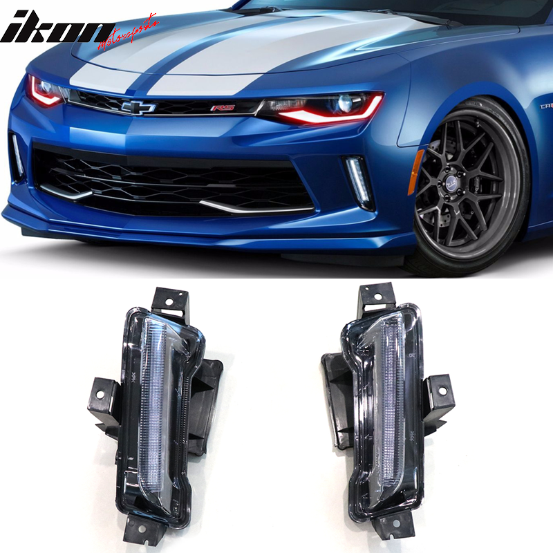 2016-18 Camaro OEM Bumper - 2014-24 Ikon ZL1 Bumper - LED DRL