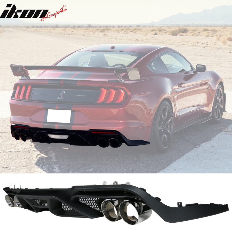 2018-23 Mustang - GT500 Style Rear Diffuser