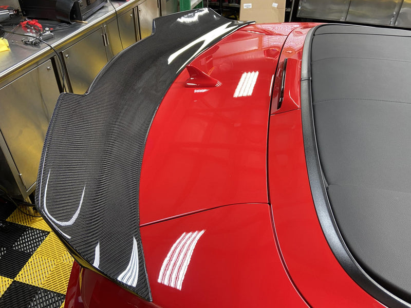 2010-13 Camaro - The Muscle Rear Spoiler - Carbon Fiber