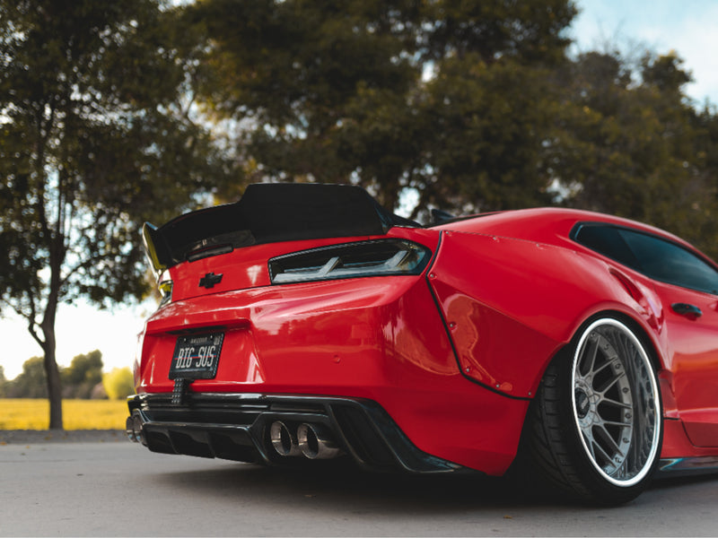 2016-24 Camaro - The Muscle Rear Spoiler - Carbon Fiber