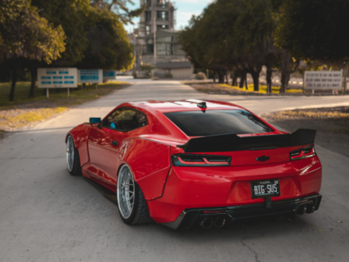 2016-24 Camaro - The Muscle Rear Spoiler - Carbon Fiber