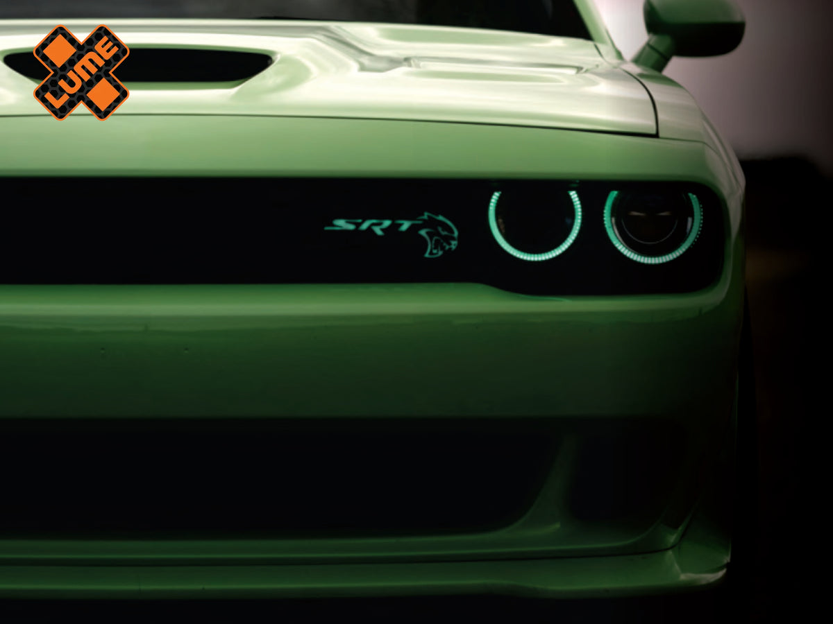 SRT Hellcat LED Badge