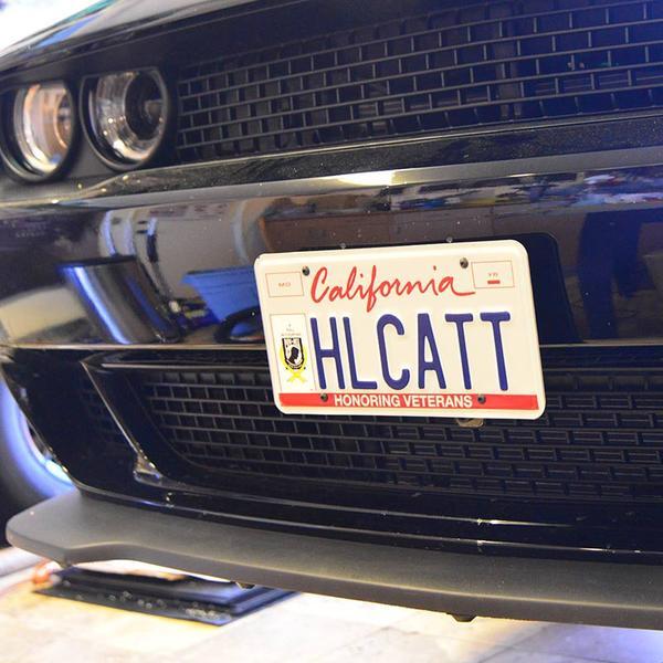 2008-23 Challenger - License Plate Holder