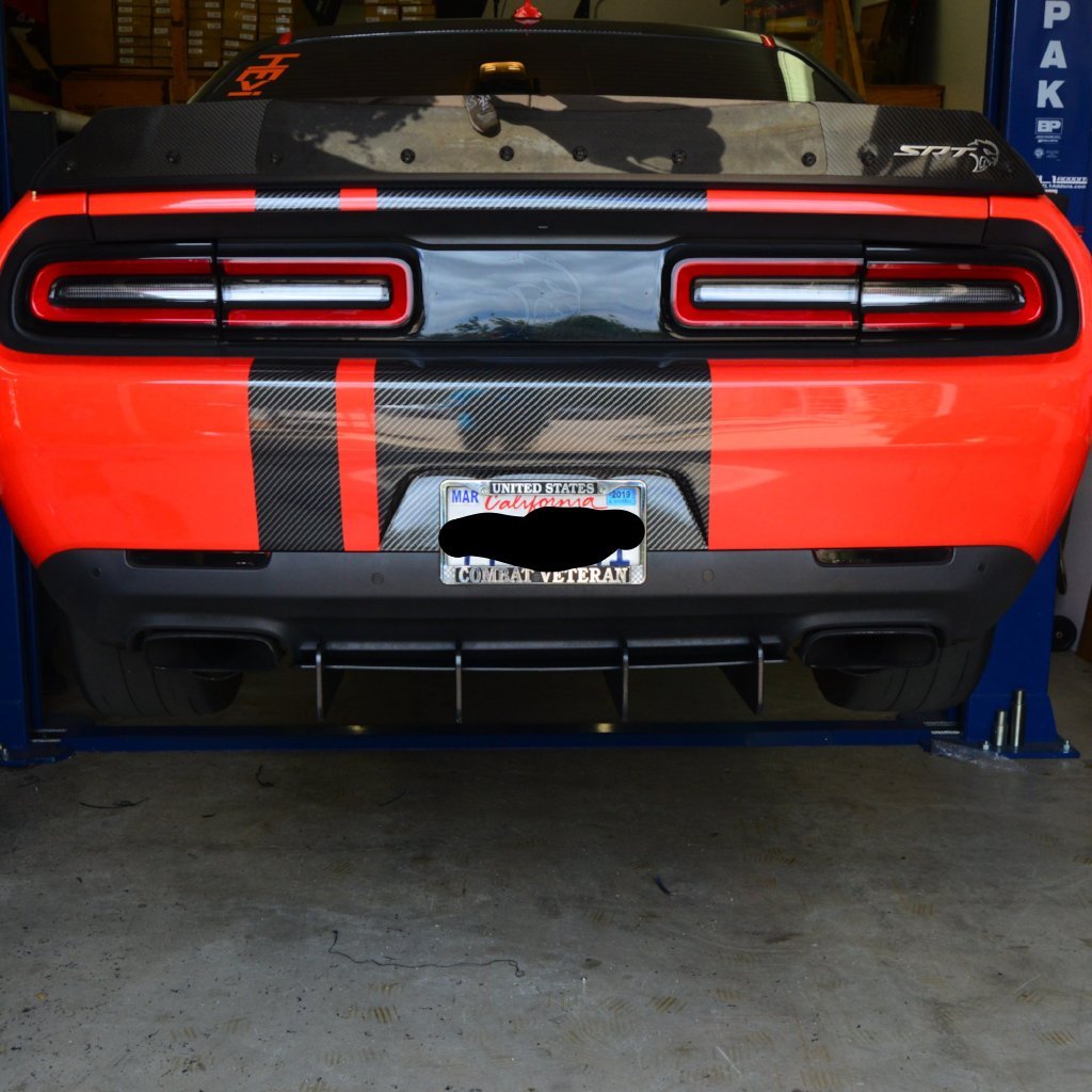 2015-23 Challenger - Rear Diffuser