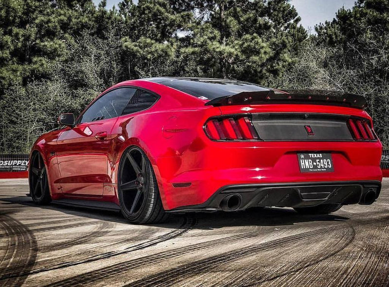 2015-23 Mustang - Track Pack Wicker Bill - Carbon Fiber