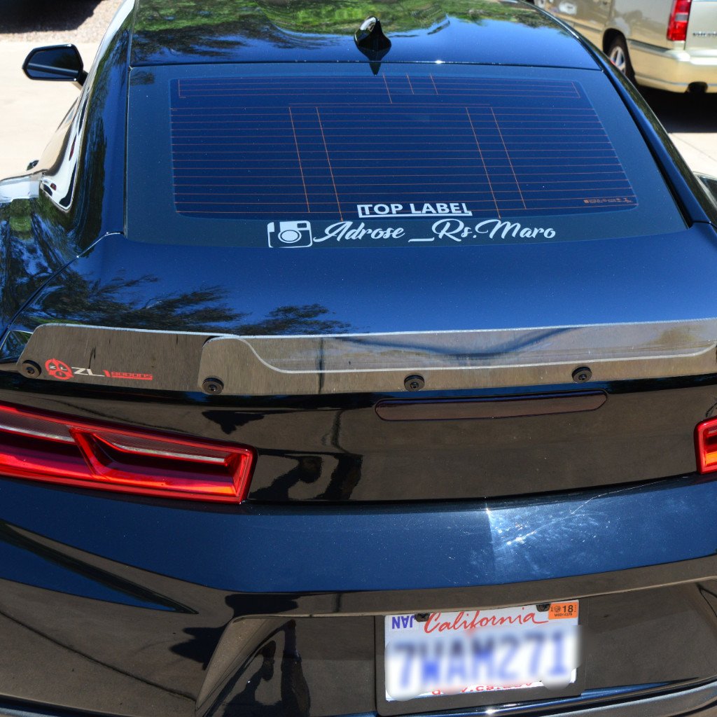 2016-24 Camaro - RS Wicker Bill