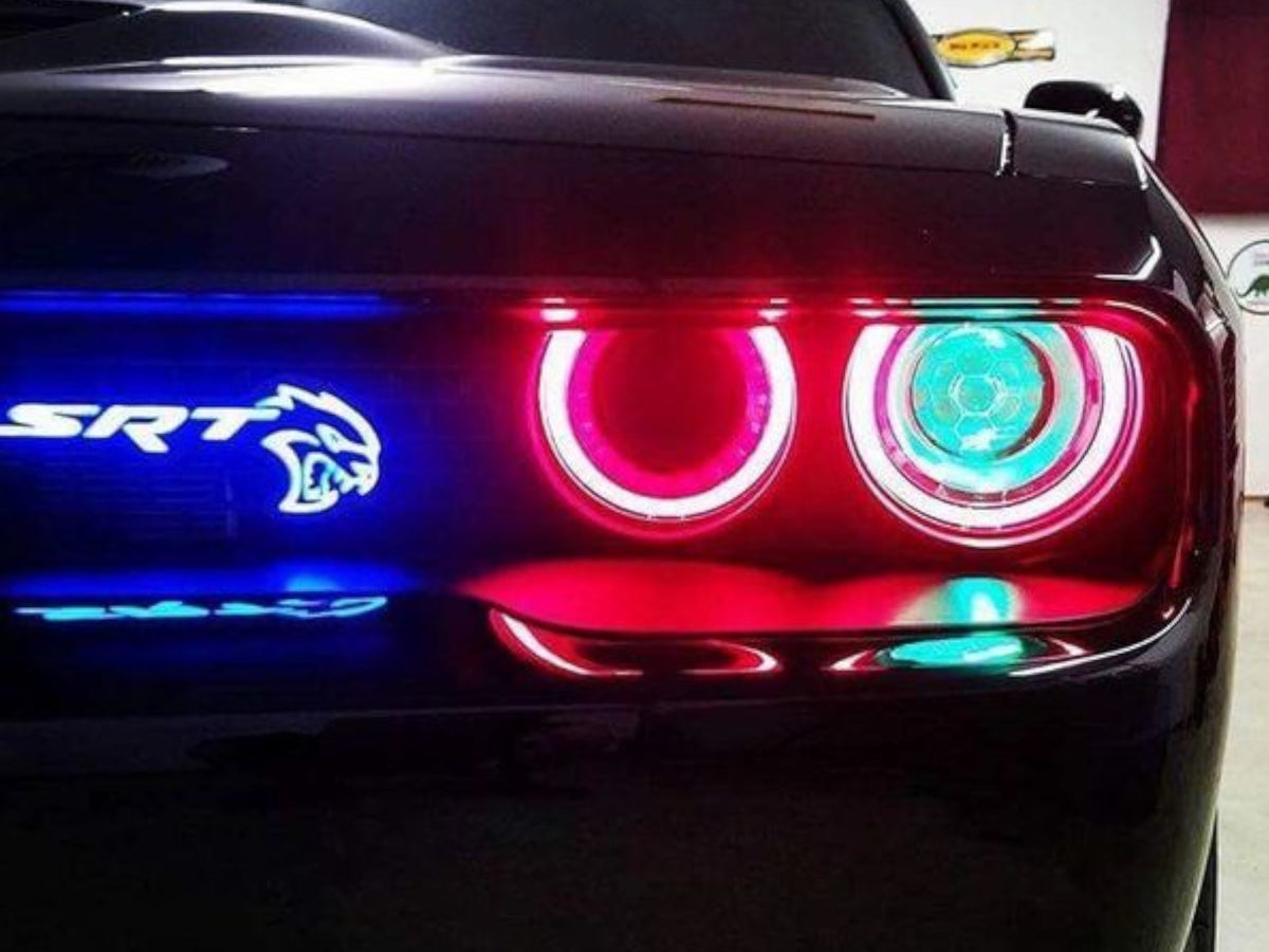 SRT Hellcat LED Badge