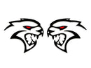 Challenger Charger - Hellcat Redeye Cutout Badge