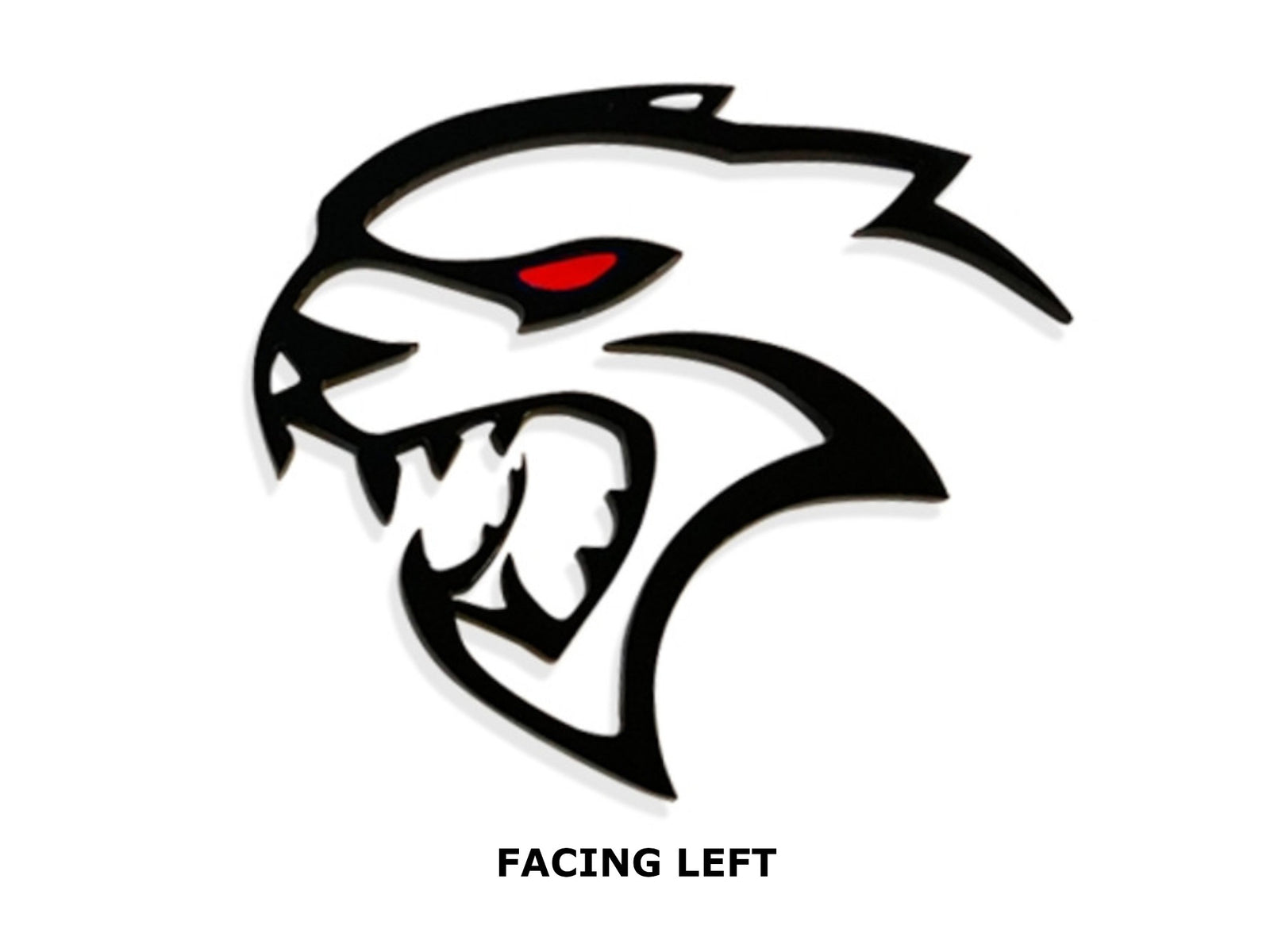 Challenger Charger Hellcat Redeye Cutout Badge
