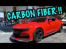 2016-24 Camaro - ZL1 Style Side Skirts - Carbon Fiber
