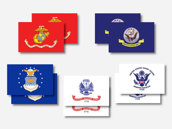 US Armed Forces Flag - Exterior Badge